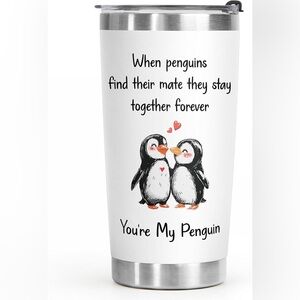 Cute “You’re my Penguin” Themed 20 ounce tumbler